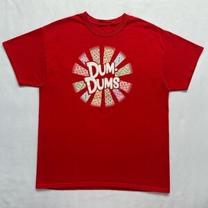 Dum Dums 2000s Candy Brand Graphic Y2K Promo T-Shirt